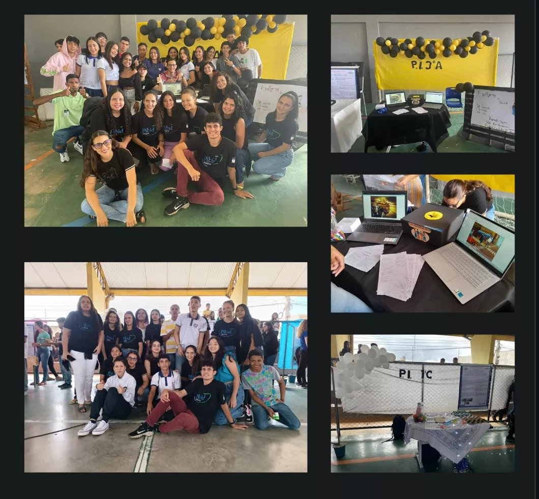 Registro com a turma do 3º “A” e 1º “C”.